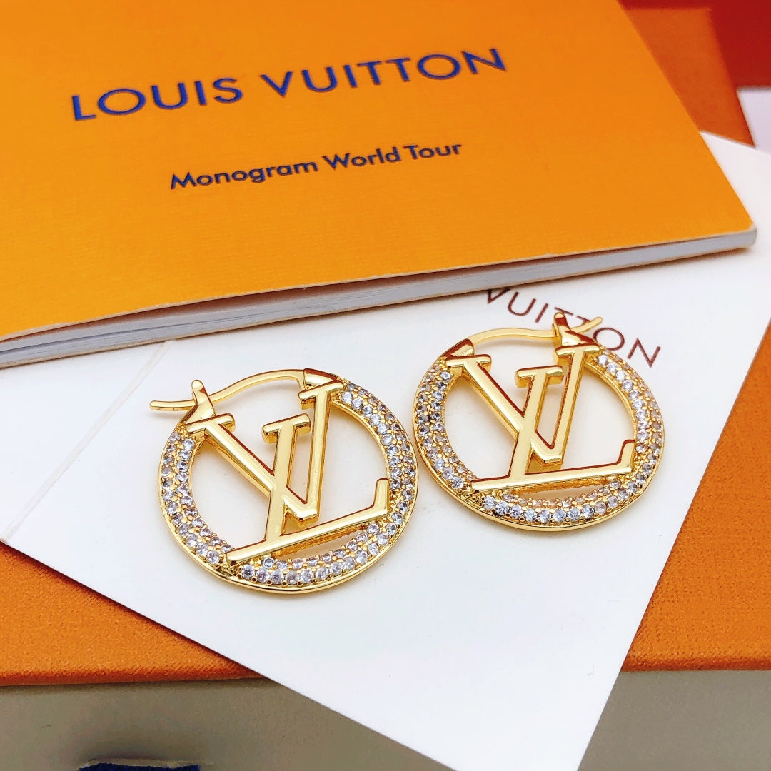 Louis Vuitton Luxury Earrings | Iconic Elegance & Boutique-Grade Quality 91
