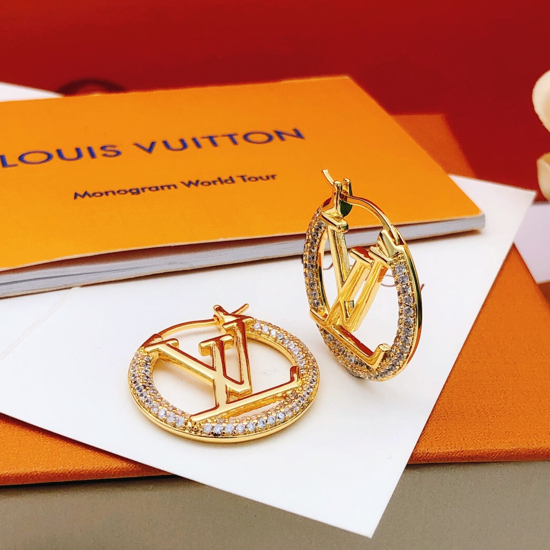 Louis Vuitton Luxury Earrings | Iconic Elegance & Boutique-Grade Quality 91