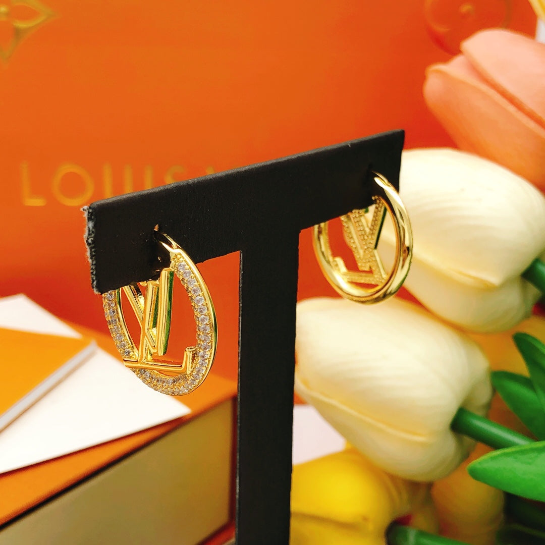 Louis Vuitton Luxury Earrings | Iconic Elegance & Boutique-Grade Quality 91
