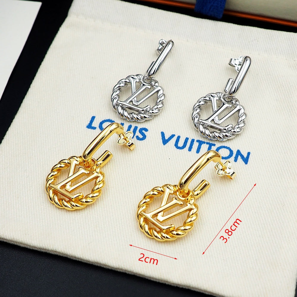 Louis Vuitton Luxury Earrings | Iconic Elegance & Boutique-Grade Quality 95