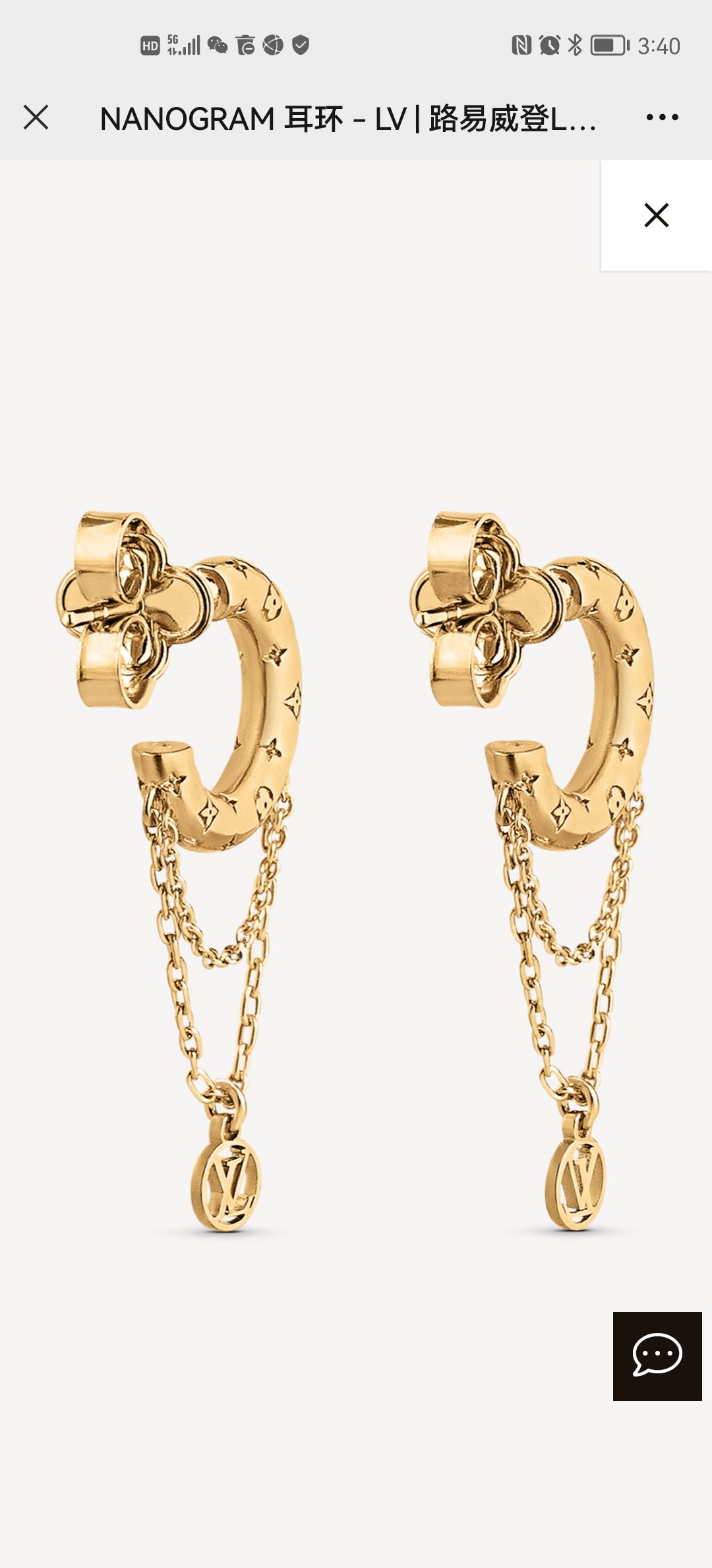 Louis Vuitton Luxury Earrings | Iconic Elegance & Boutique-Grade Quality 105