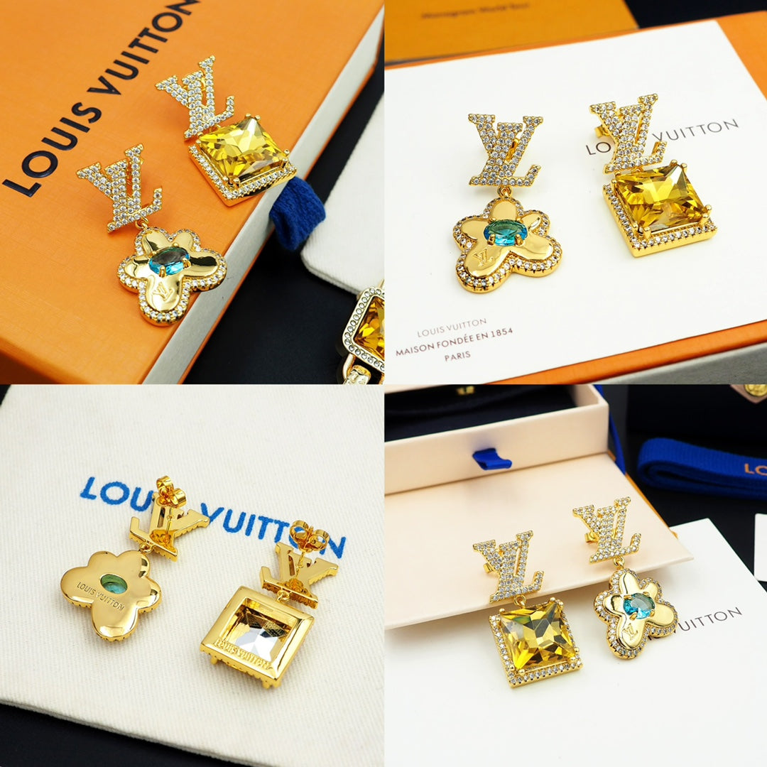 Louis Vuitton Luxury Earrings | Iconic Elegance & Boutique-Grade Quality 106
