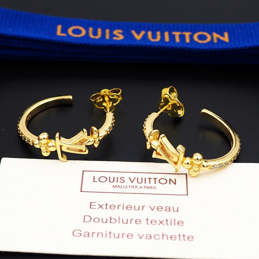 Louis Vuitton Luxury Earrings | Iconic Elegance & Boutique-Grade Quality 108
