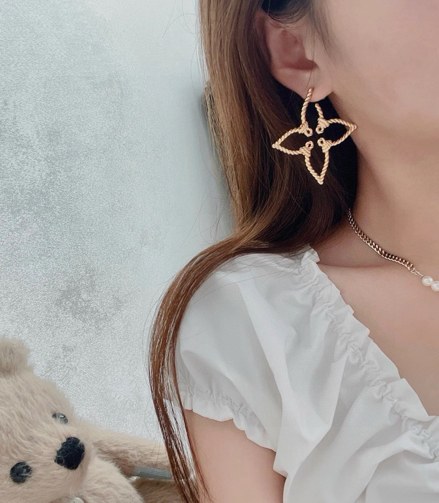 Louis Vuitton Luxury Earrings | Iconic Elegance & Boutique-Grade Quality 114
