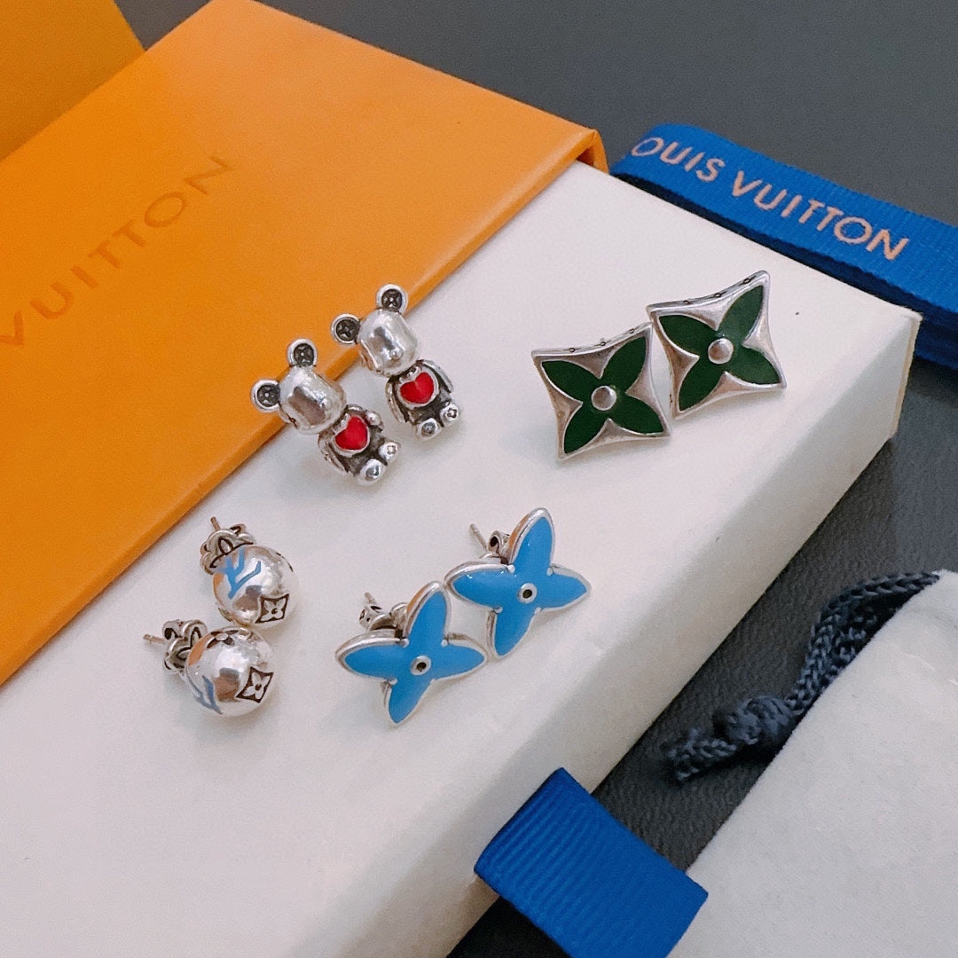 Louis Vuitton Luxury Earrings | Iconic Elegance & Boutique-Grade Quality 123