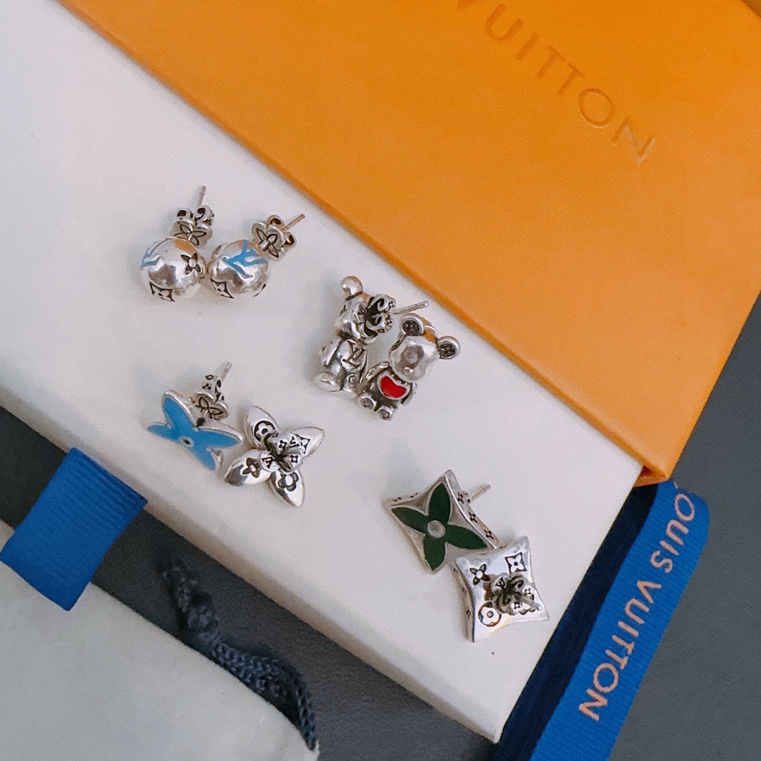 Louis Vuitton Luxury Earrings | Iconic Elegance & Boutique-Grade Quality 123