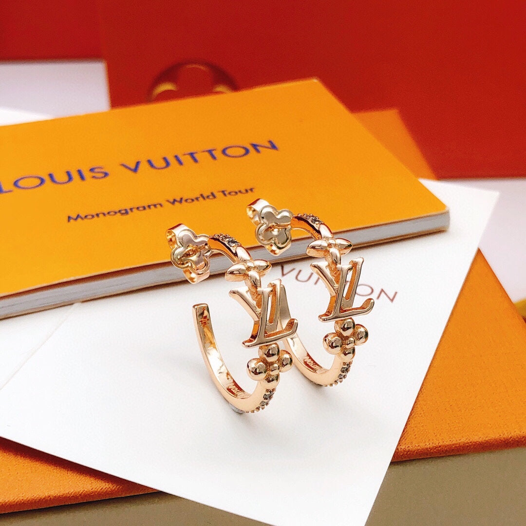 Louis Vuitton Luxury Earrings | Iconic Elegance & Boutique-Grade Quality 131
