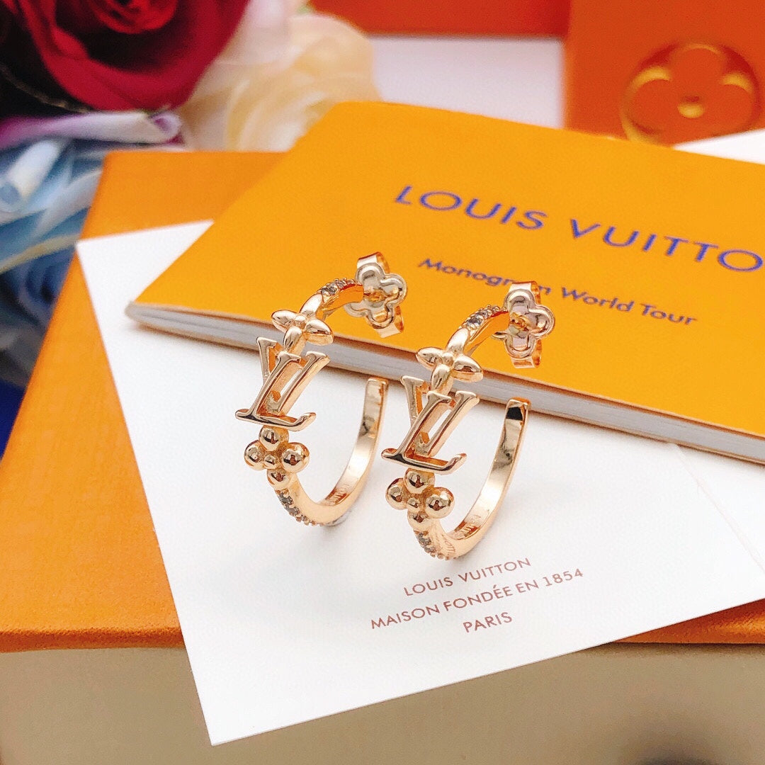 Louis Vuitton Luxury Earrings | Iconic Elegance & Boutique-Grade Quality 131