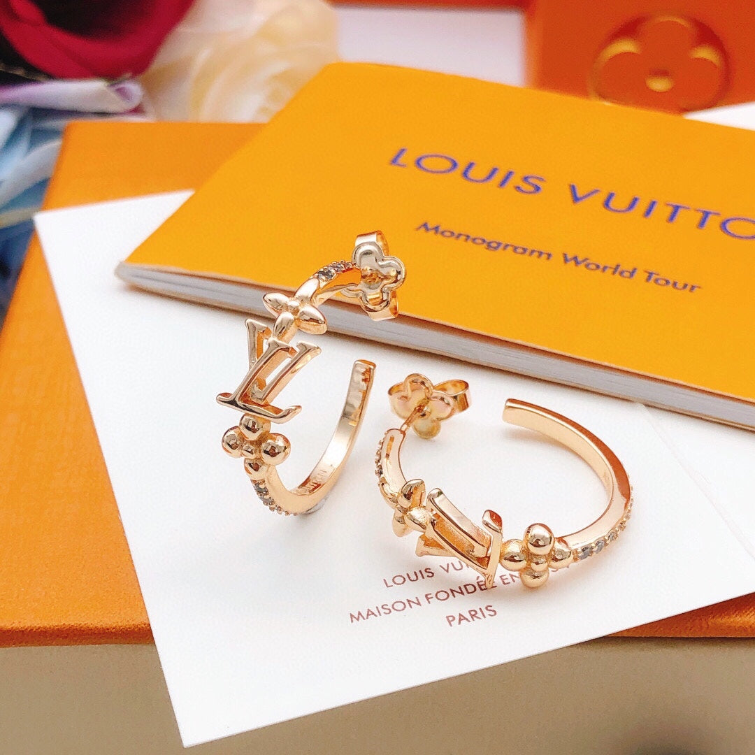 Louis Vuitton Luxury Earrings | Iconic Elegance & Boutique-Grade Quality 131