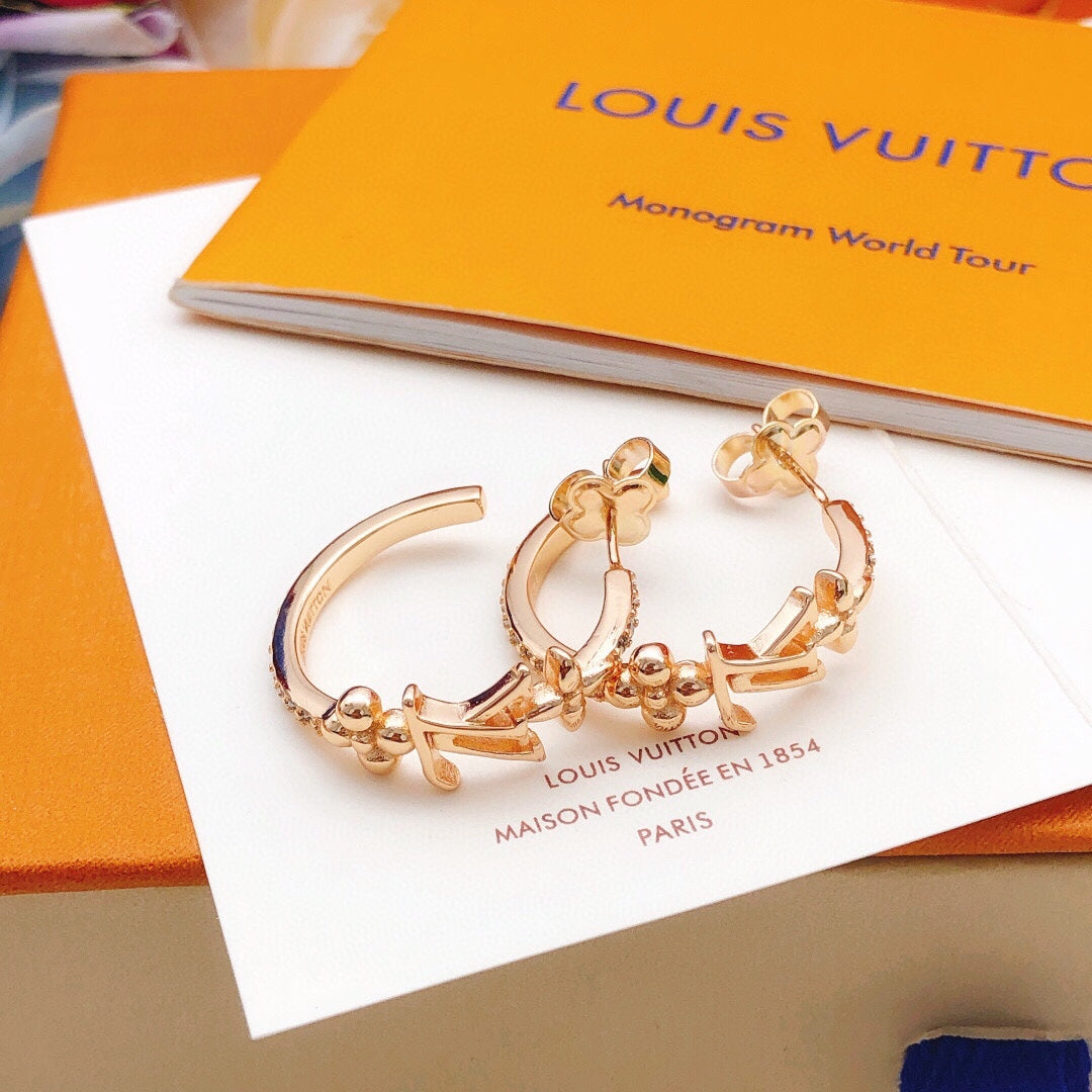 Louis Vuitton Luxury Earrings | Iconic Elegance & Boutique-Grade Quality 131