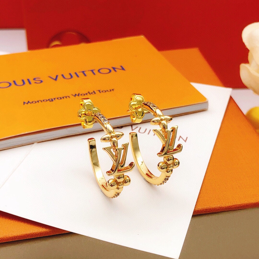 Louis Vuitton Luxury Earrings | Iconic Elegance & Boutique-Grade Quality 133