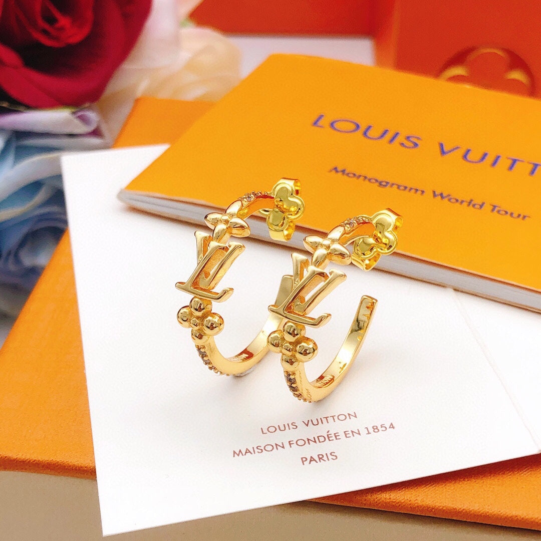 Louis Vuitton Luxury Earrings | Iconic Elegance & Boutique-Grade Quality 133