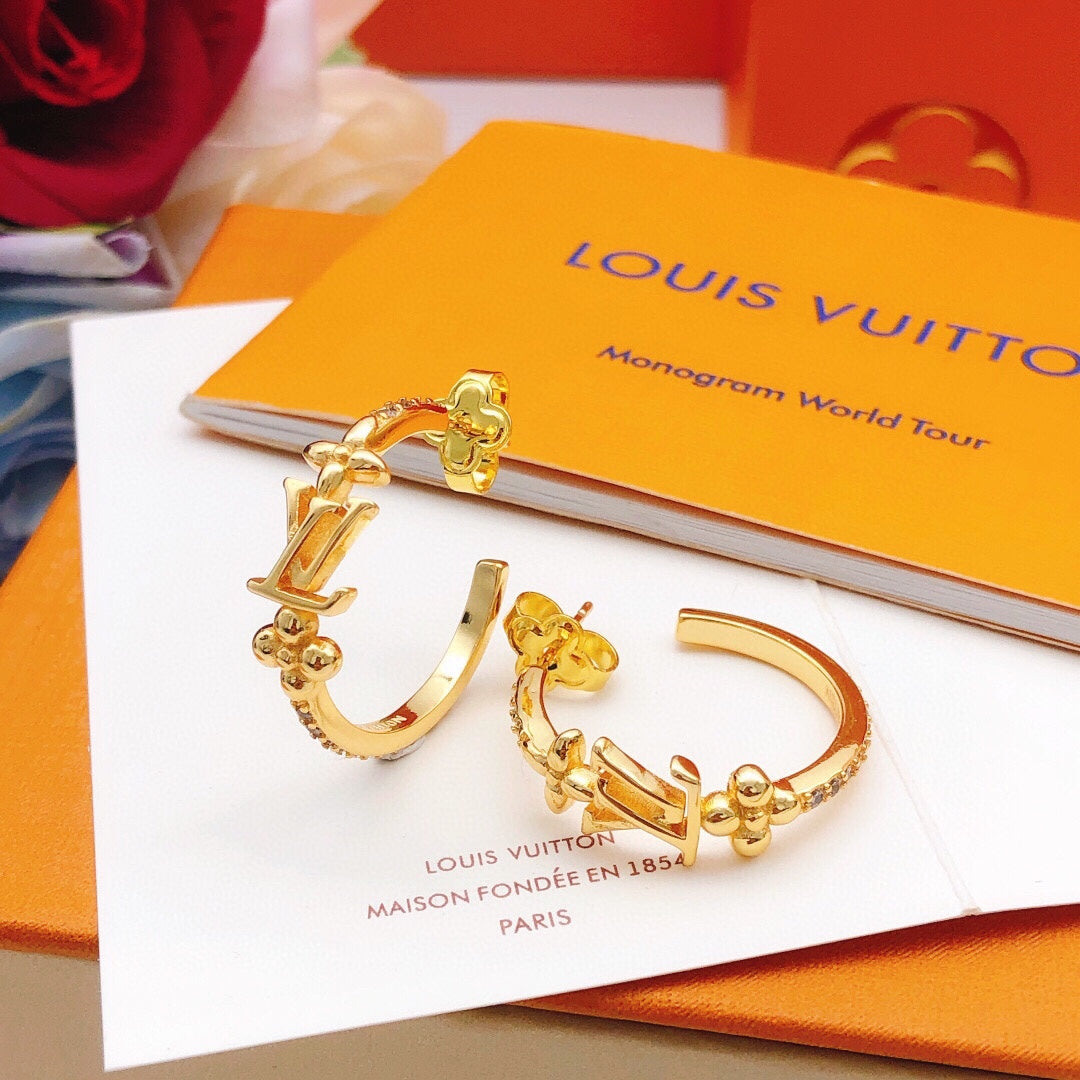 Louis Vuitton Luxury Earrings | Iconic Elegance & Boutique-Grade Quality 133