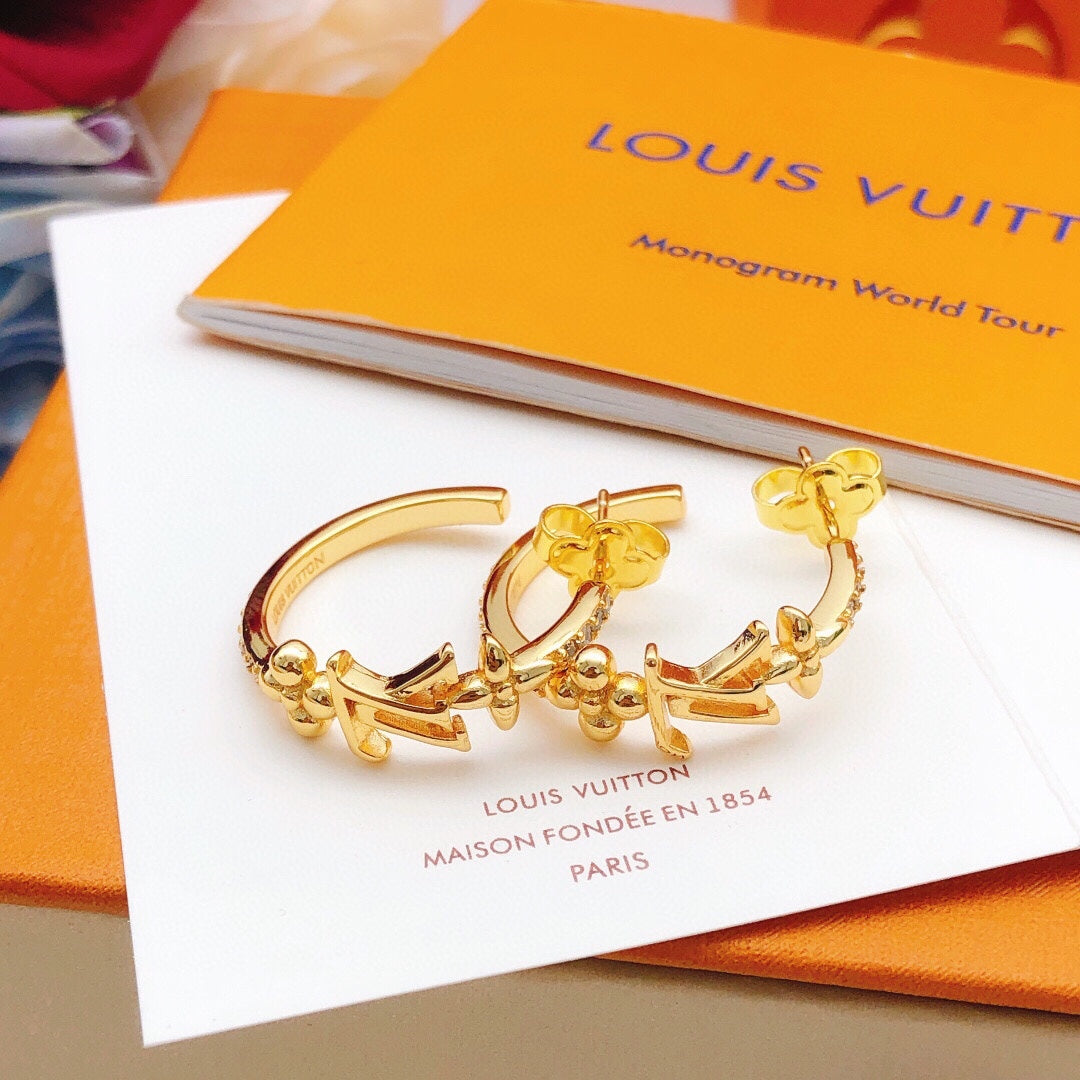 Louis Vuitton Luxury Earrings | Iconic Elegance & Boutique-Grade Quality 133