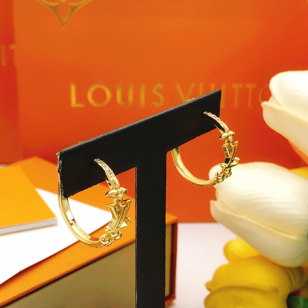 Louis Vuitton Luxury Earrings | Iconic Elegance & Boutique-Grade Quality 133