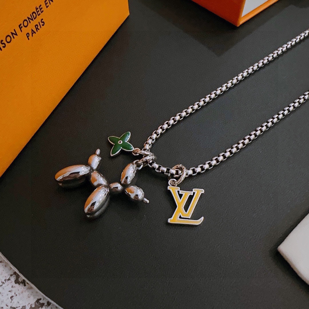 Louis Vuitton Luxury Necklace | Iconic Elegance & Boutique-Grade Quality 100