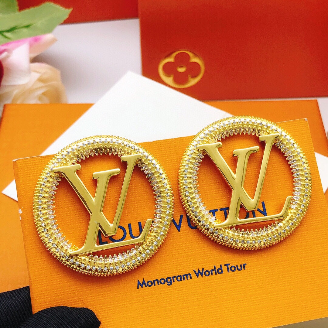Louis Vuitton Luxury Earrings | Iconic Elegance & Boutique-Grade Quality 136