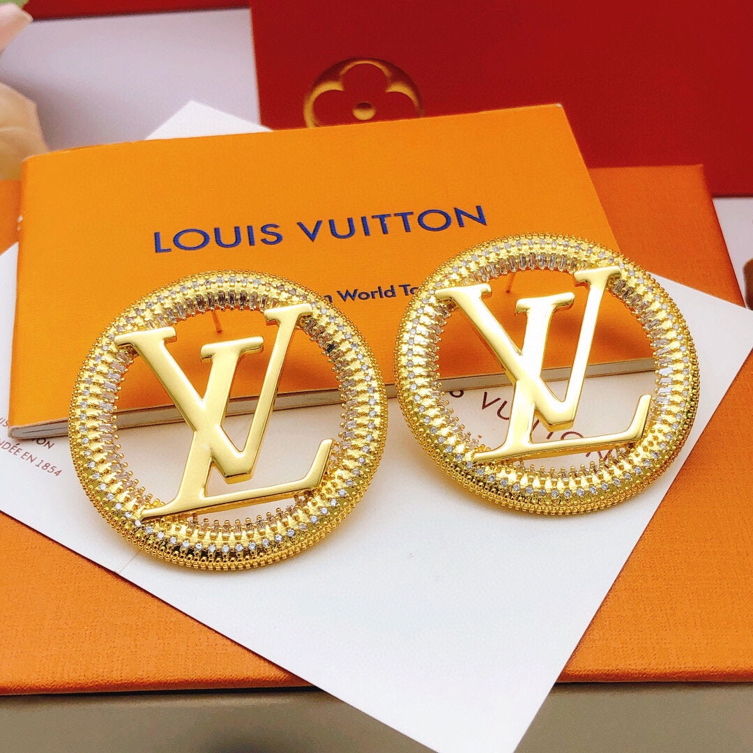 Louis Vuitton Luxury Earrings | Iconic Elegance & Boutique-Grade Quality 136