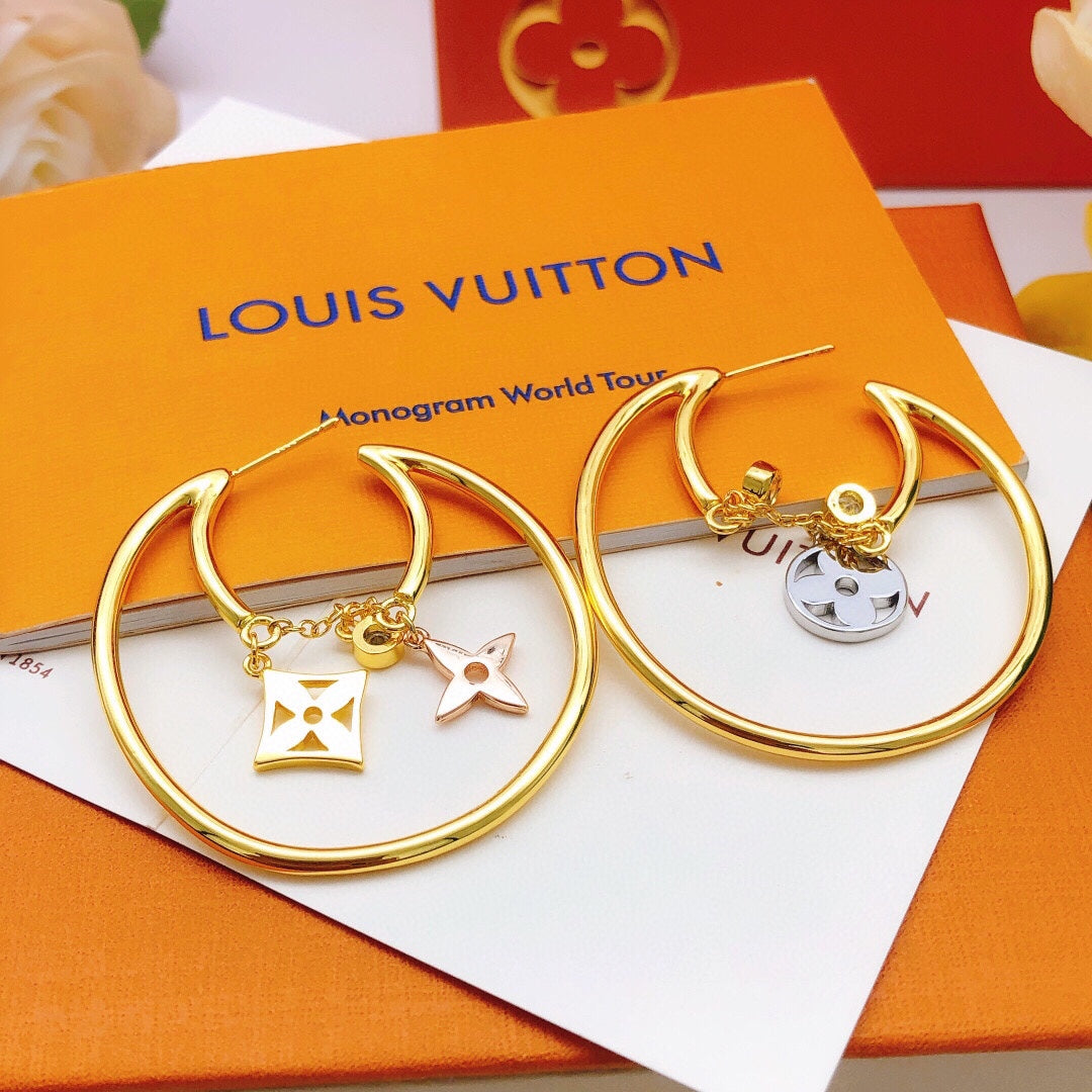 Louis Vuitton Luxury Earrings | Iconic Elegance & Boutique-Grade Quality 137
