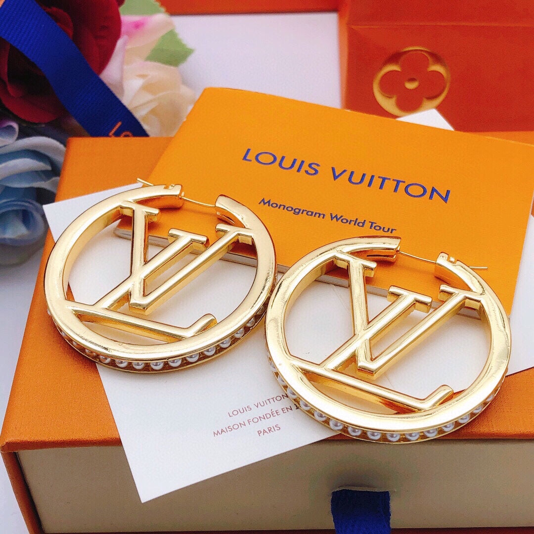 Louis Vuitton Luxury Earrings | Iconic Elegance & Boutique-Grade Quality 139