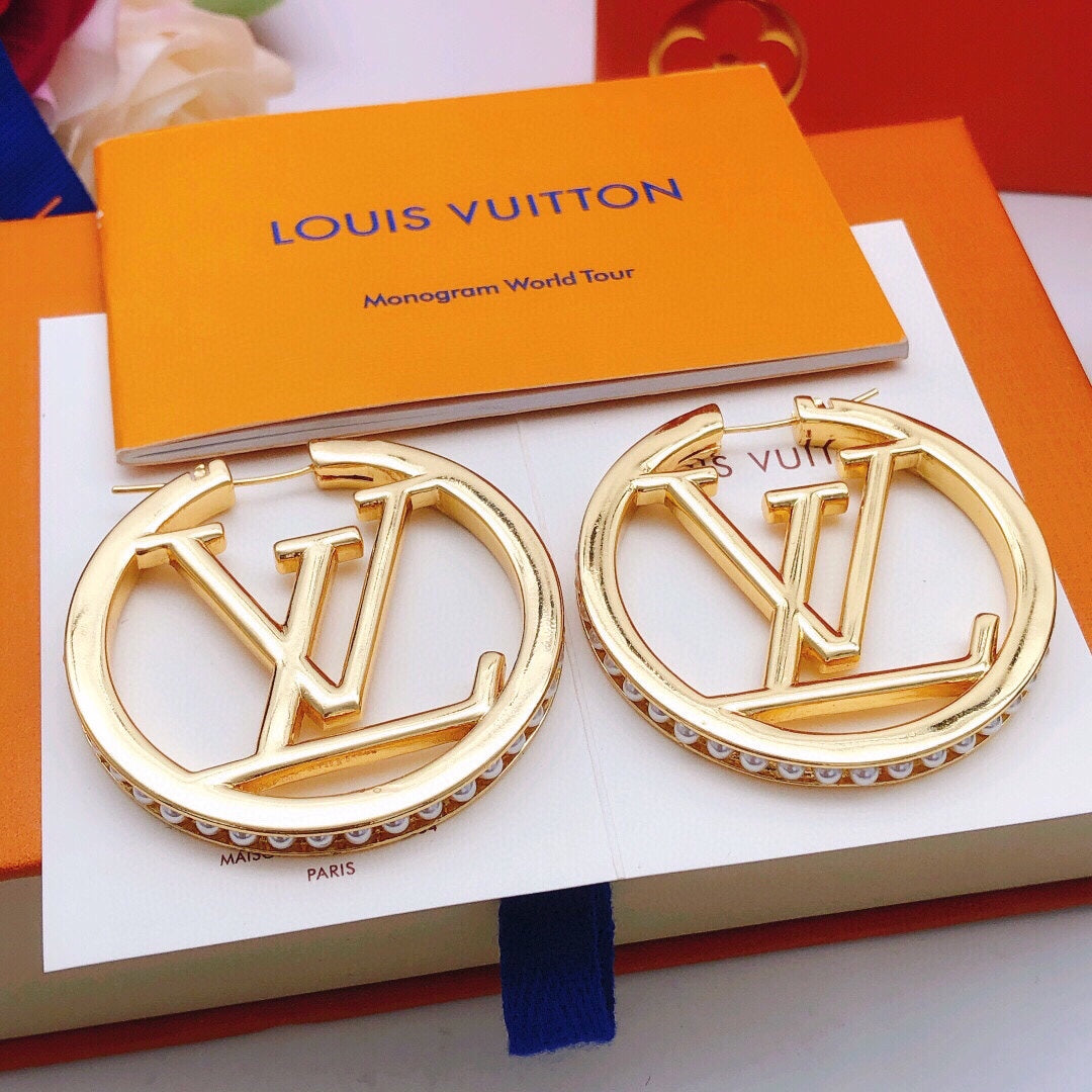Louis Vuitton Luxury Earrings | Iconic Elegance & Boutique-Grade Quality 139