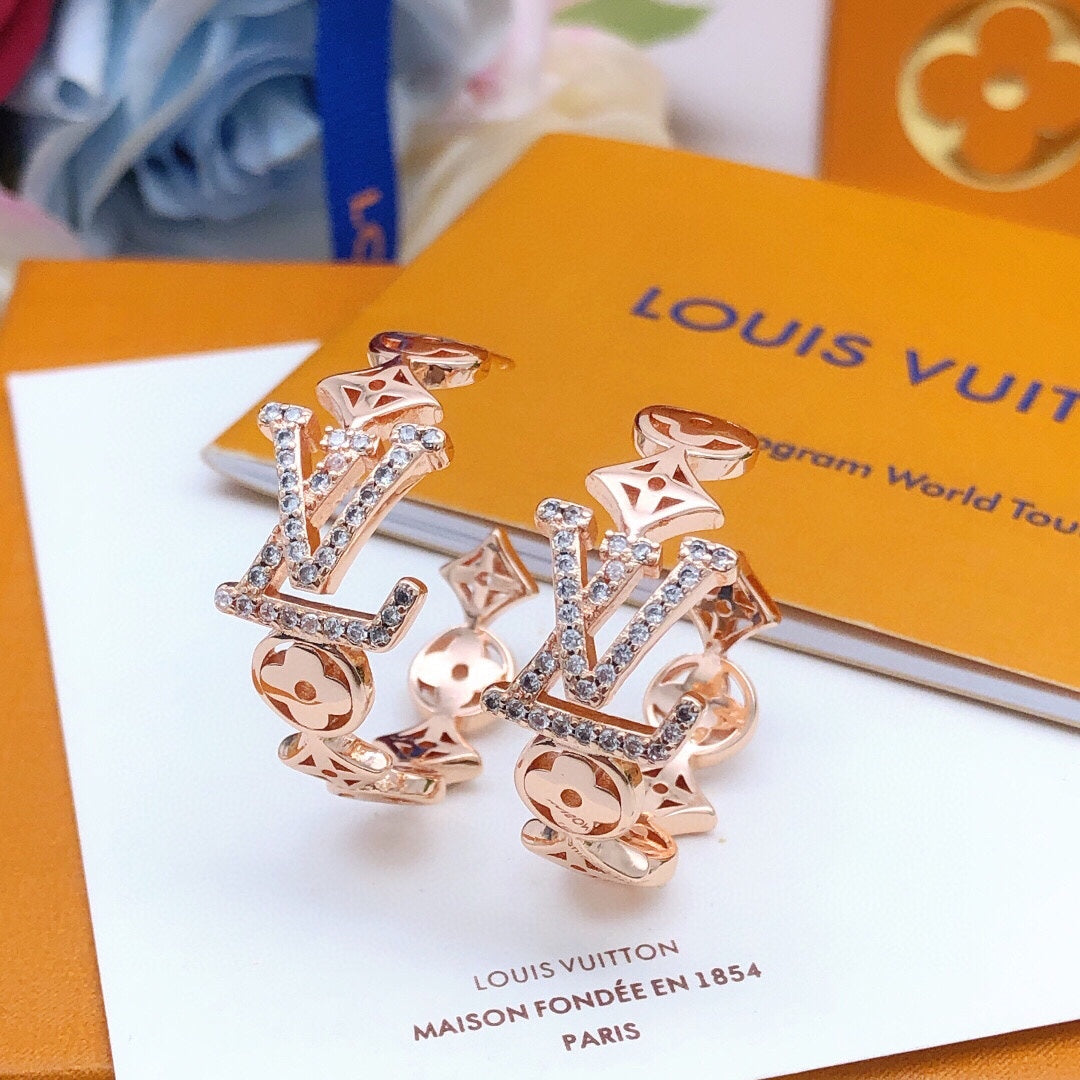 Louis Vuitton Luxury Earrings | Iconic Elegance & Boutique-Grade Quality 140