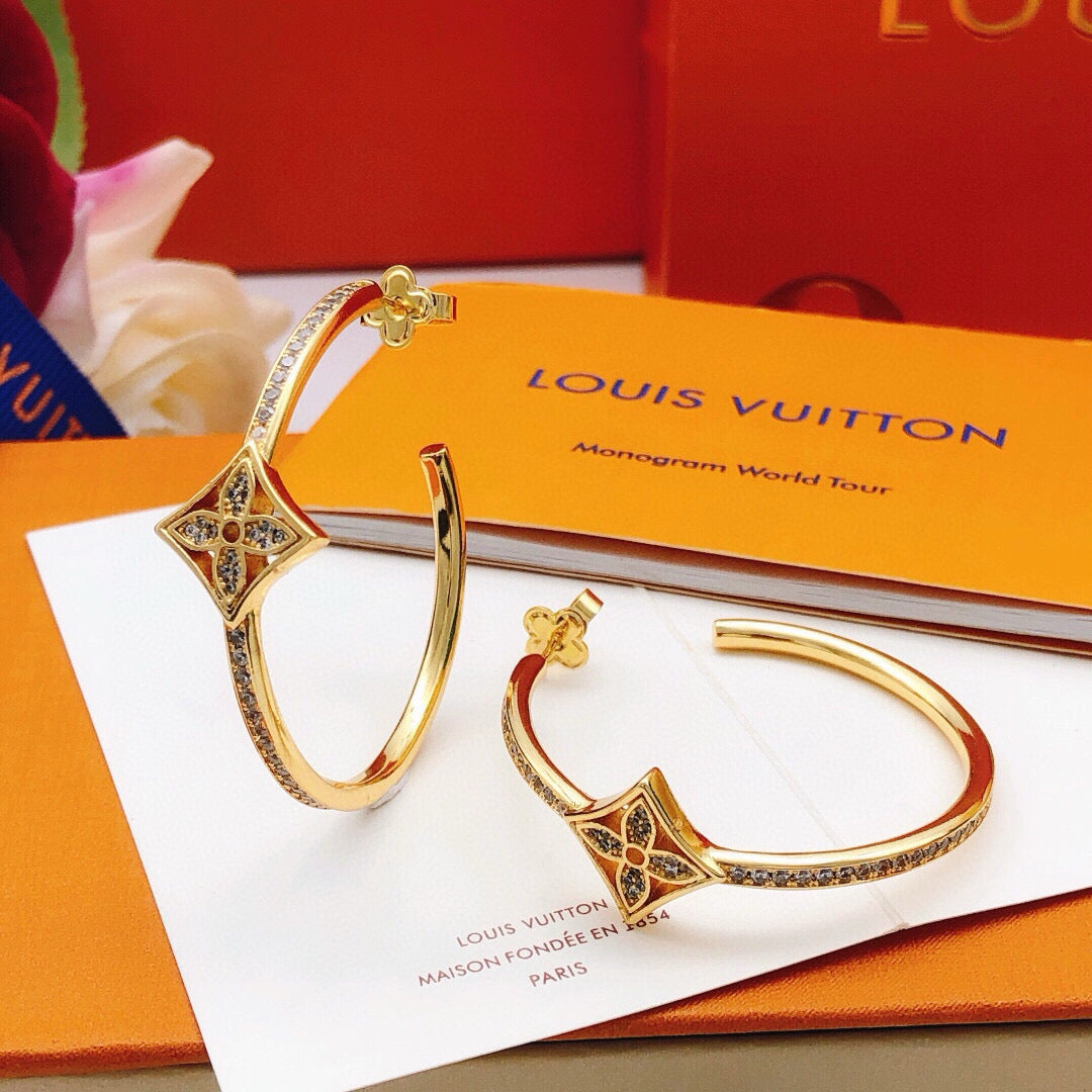 Louis Vuitton Luxury Earrings | Iconic Elegance & Boutique-Grade Quality 141