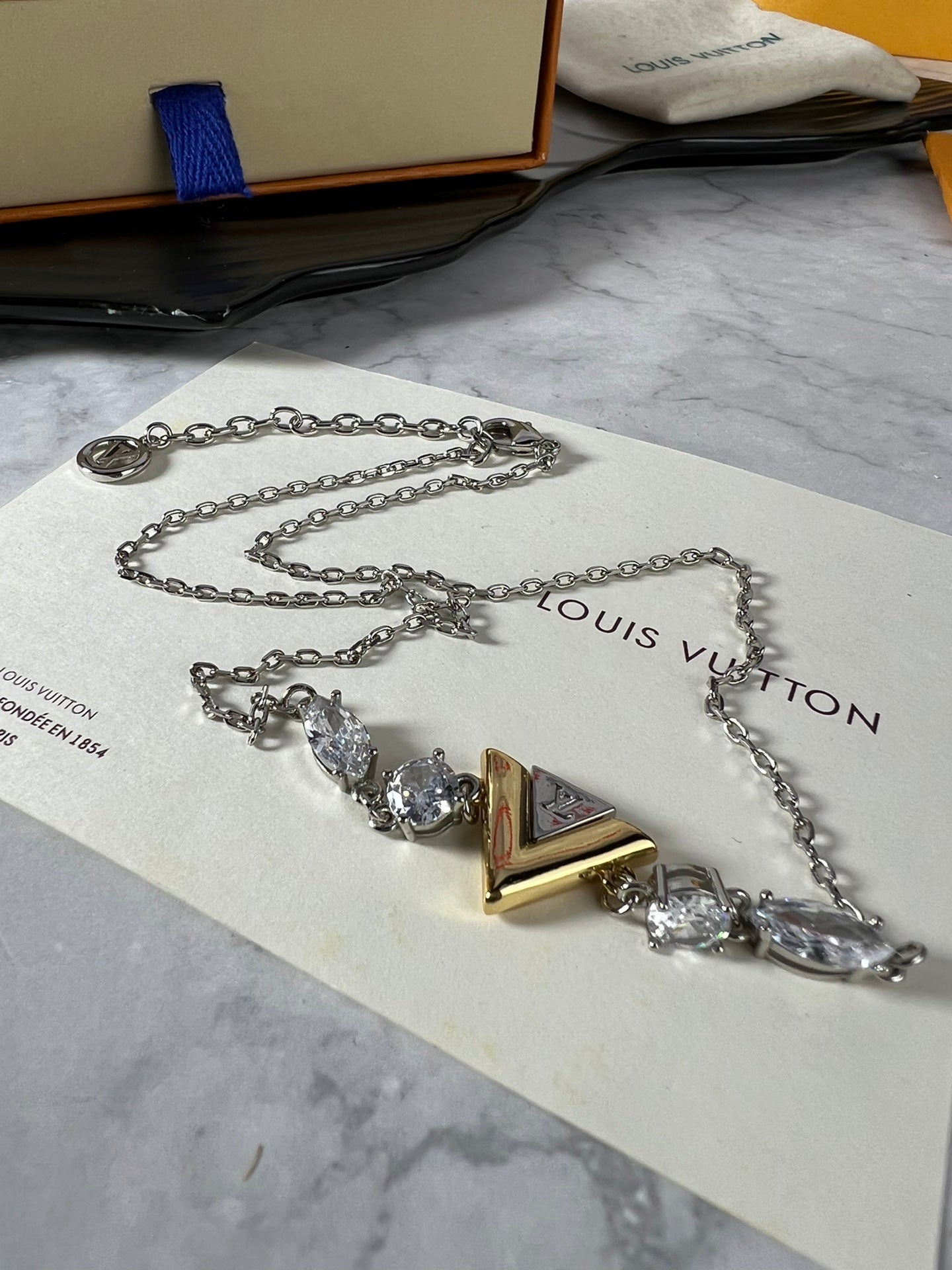 Louis Vuitton Luxury Necklace | Iconic Elegance & Boutique-Grade Quality 105