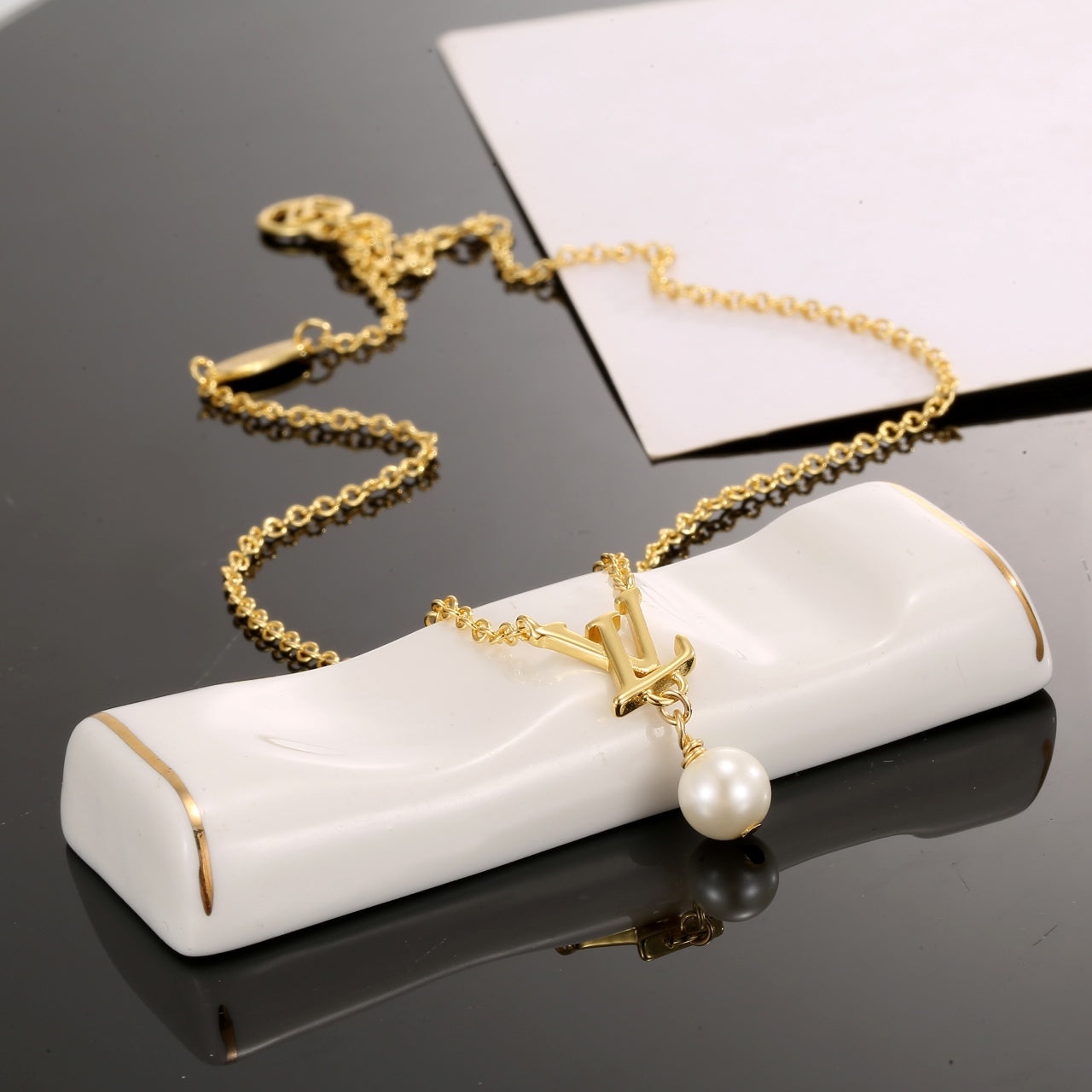 Louis Vuitton Luxury Necklace | Iconic Elegance & Boutique-Grade Quality 107