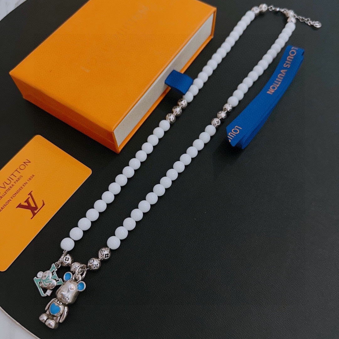 Louis Vuitton Luxury Necklace | Iconic Elegance & Boutique-Grade Quality 117