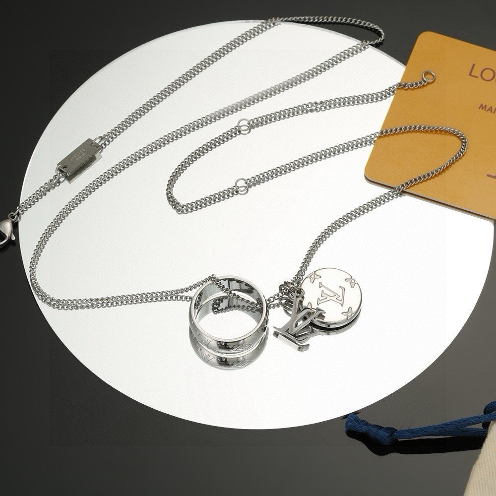 Louis Vuitton Luxury Necklace | Iconic Elegance & Boutique-Grade Quality 119
