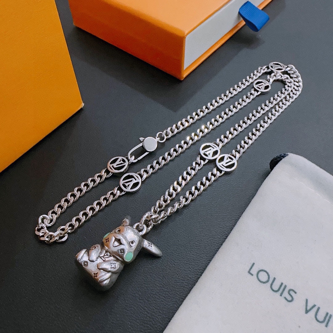 Louis Vuitton Luxury Necklace | Iconic Elegance & Boutique-Grade Quality 121