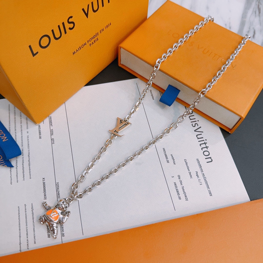 Louis Vuitton Luxury Necklace | Iconic Elegance & Boutique-Grade Quality 140