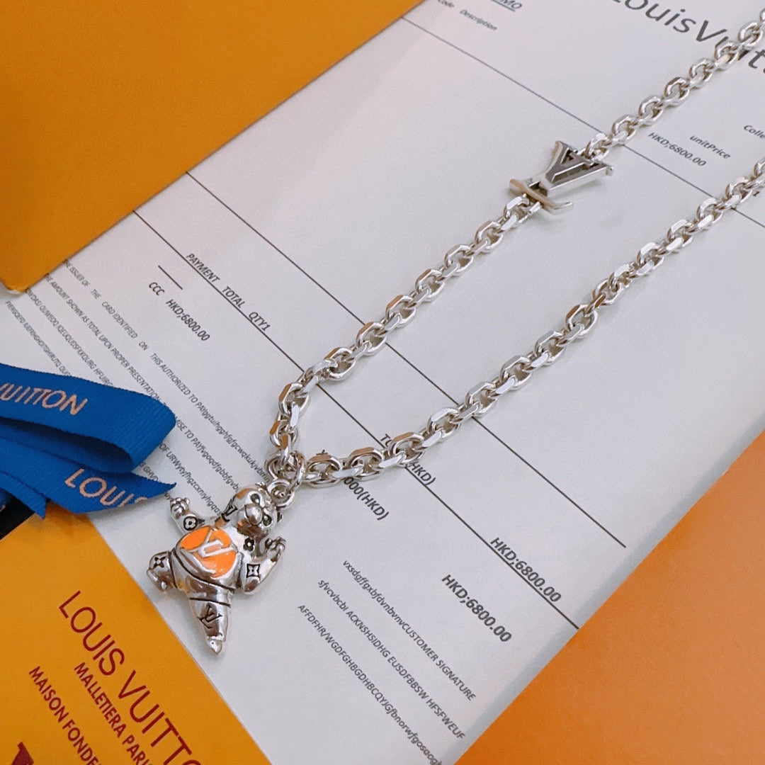 Louis Vuitton Luxury Necklace | Iconic Elegance & Boutique-Grade Quality 140
