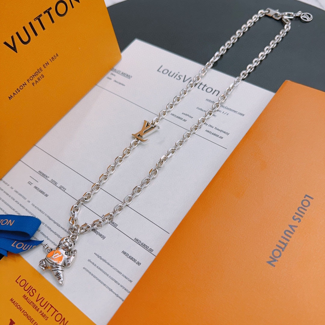 Louis Vuitton Luxury Necklace | Iconic Elegance & Boutique-Grade Quality 140
