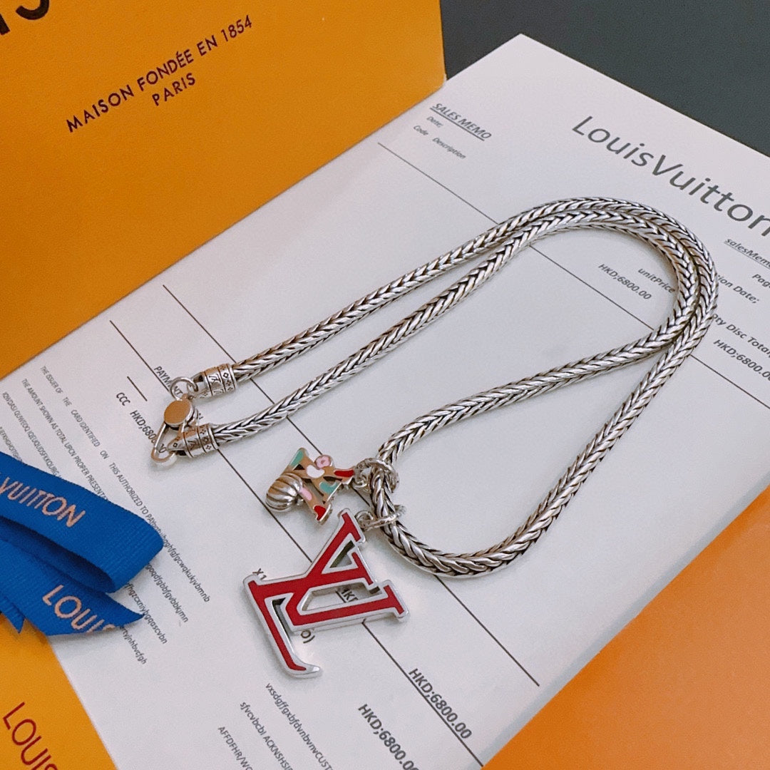 Louis Vuitton Luxury Necklace | Iconic Elegance & Boutique-Grade Quality 142