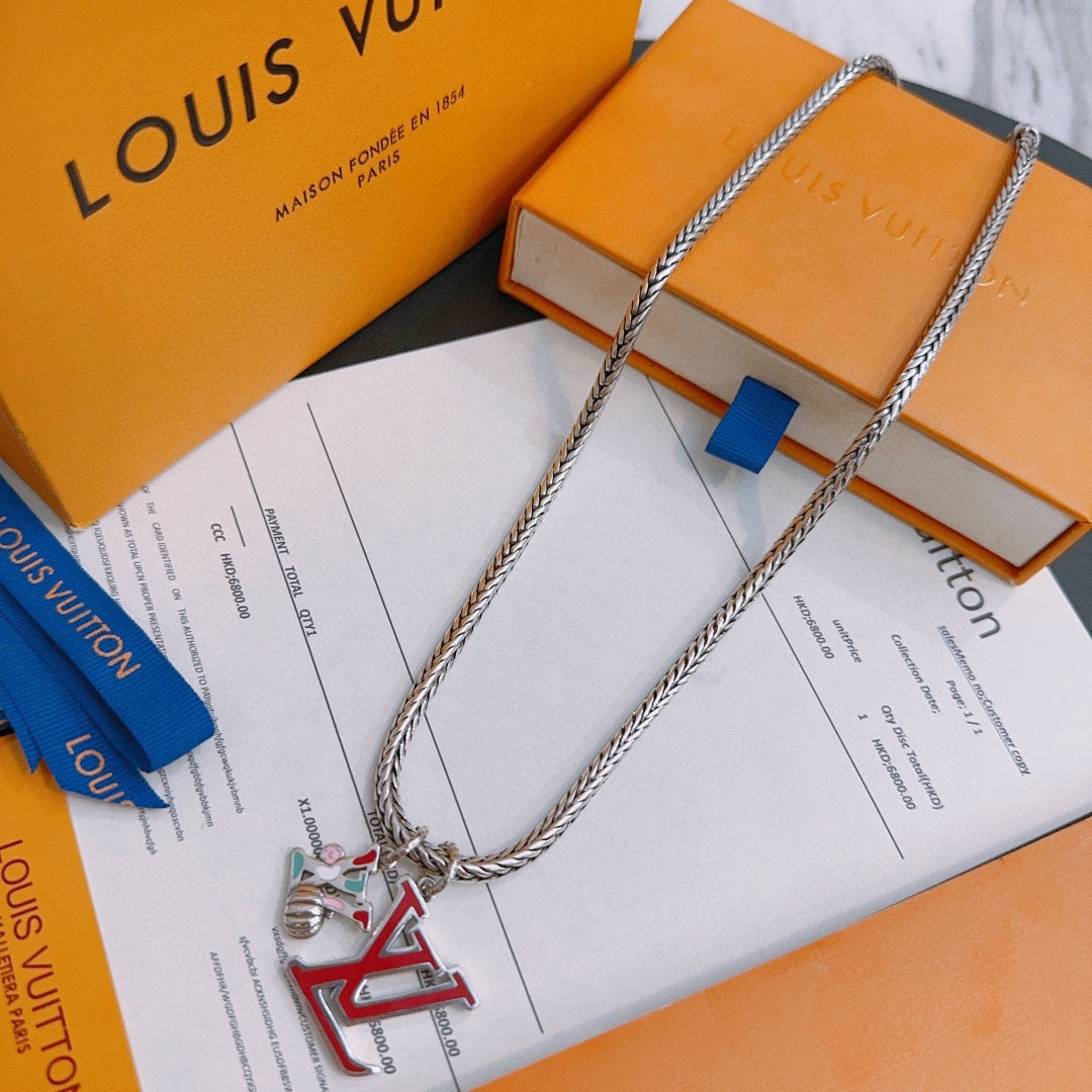 Louis Vuitton Luxury Necklace | Iconic Elegance & Boutique-Grade Quality 142