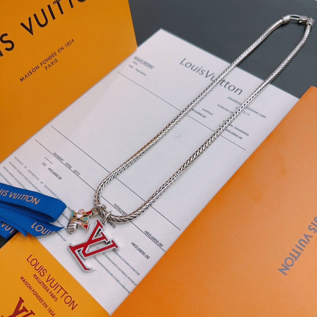 Louis Vuitton Luxury Necklace | Iconic Elegance & Boutique-Grade Quality 142