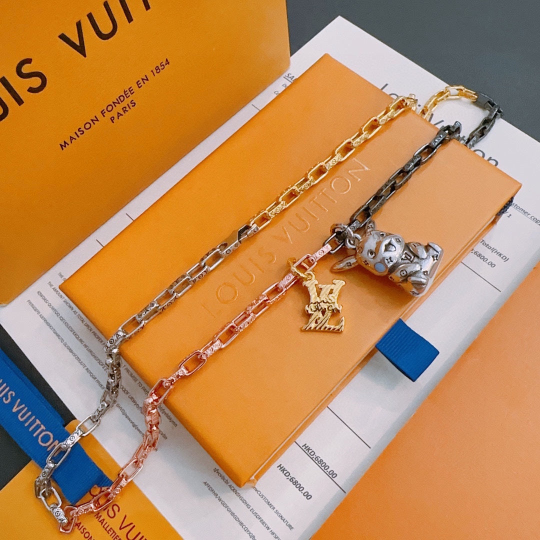 Louis Vuitton Luxury Necklace | Iconic Elegance & Boutique-Grade Quality 143