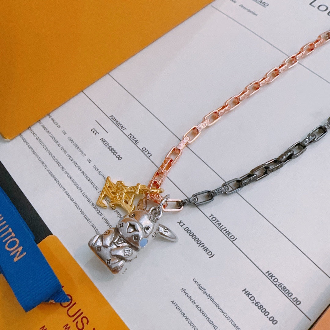 Louis Vuitton Luxury Necklace | Iconic Elegance & Boutique-Grade Quality 143