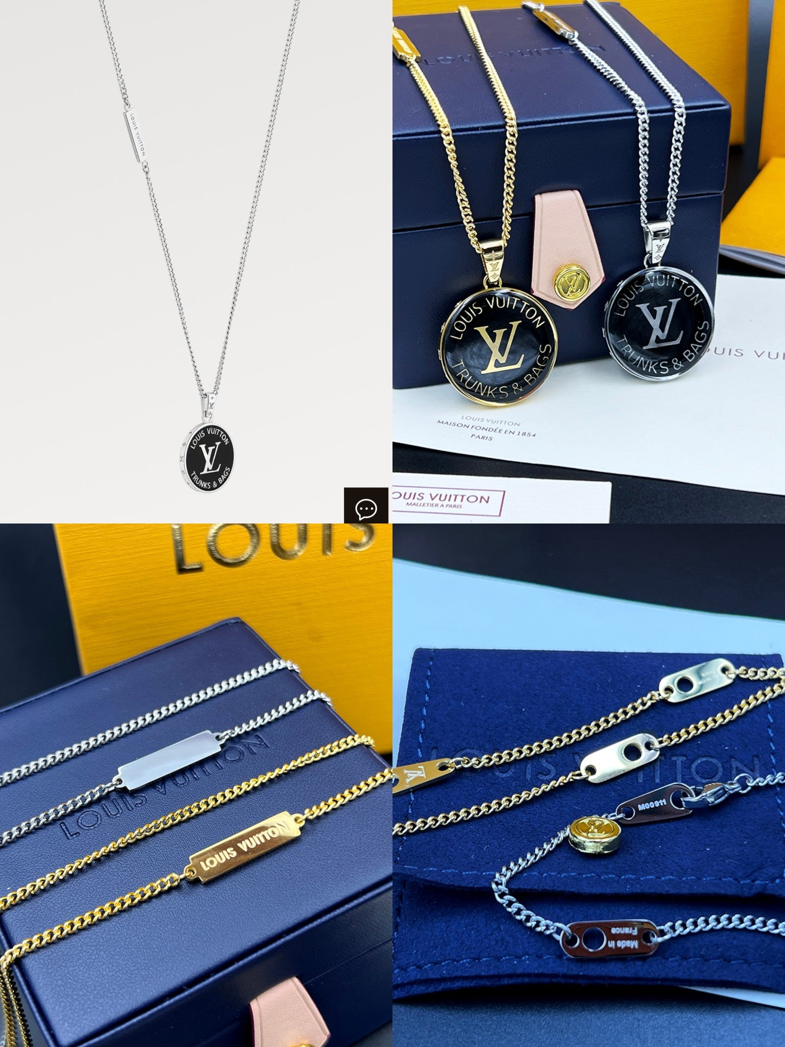 Louis Vuitton Luxury Necklace | Iconic Elegance & Boutique-Grade Quality 144