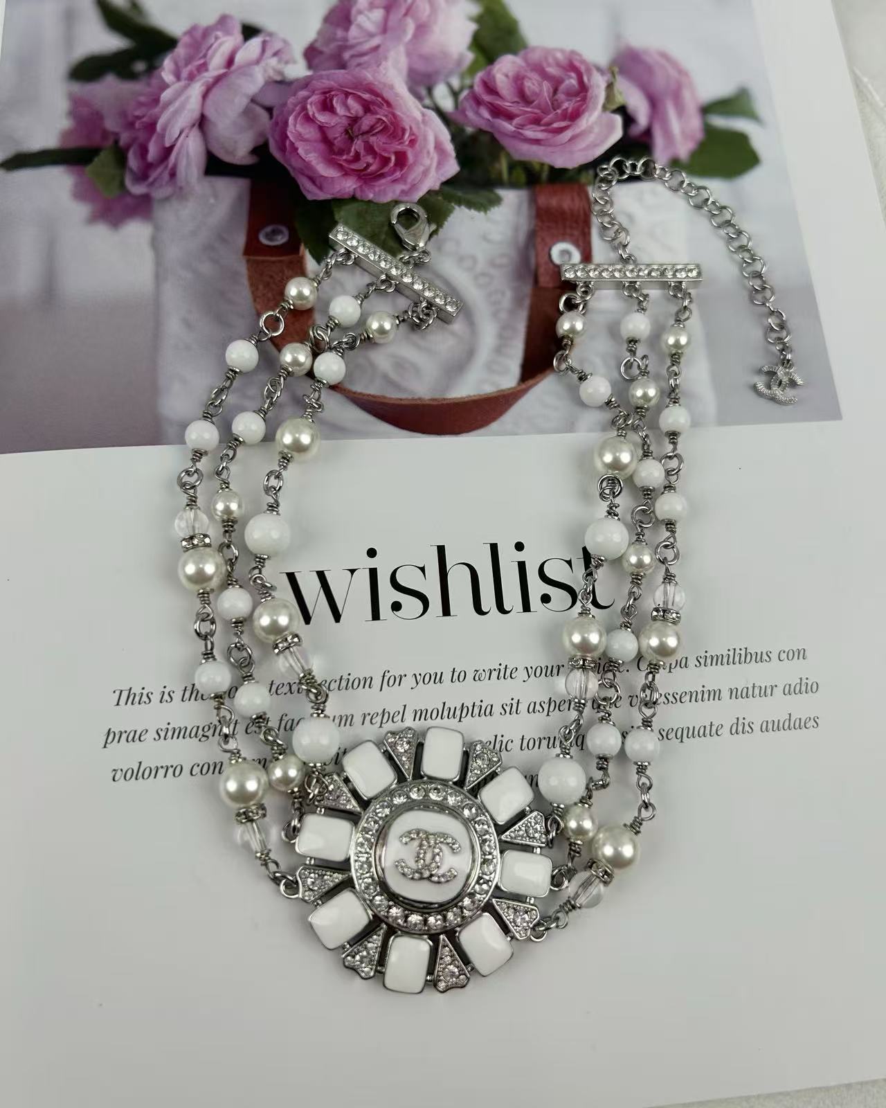 Chanel Luxury Necklace | Timeless Elegance & Boutique-Grade Quality 80