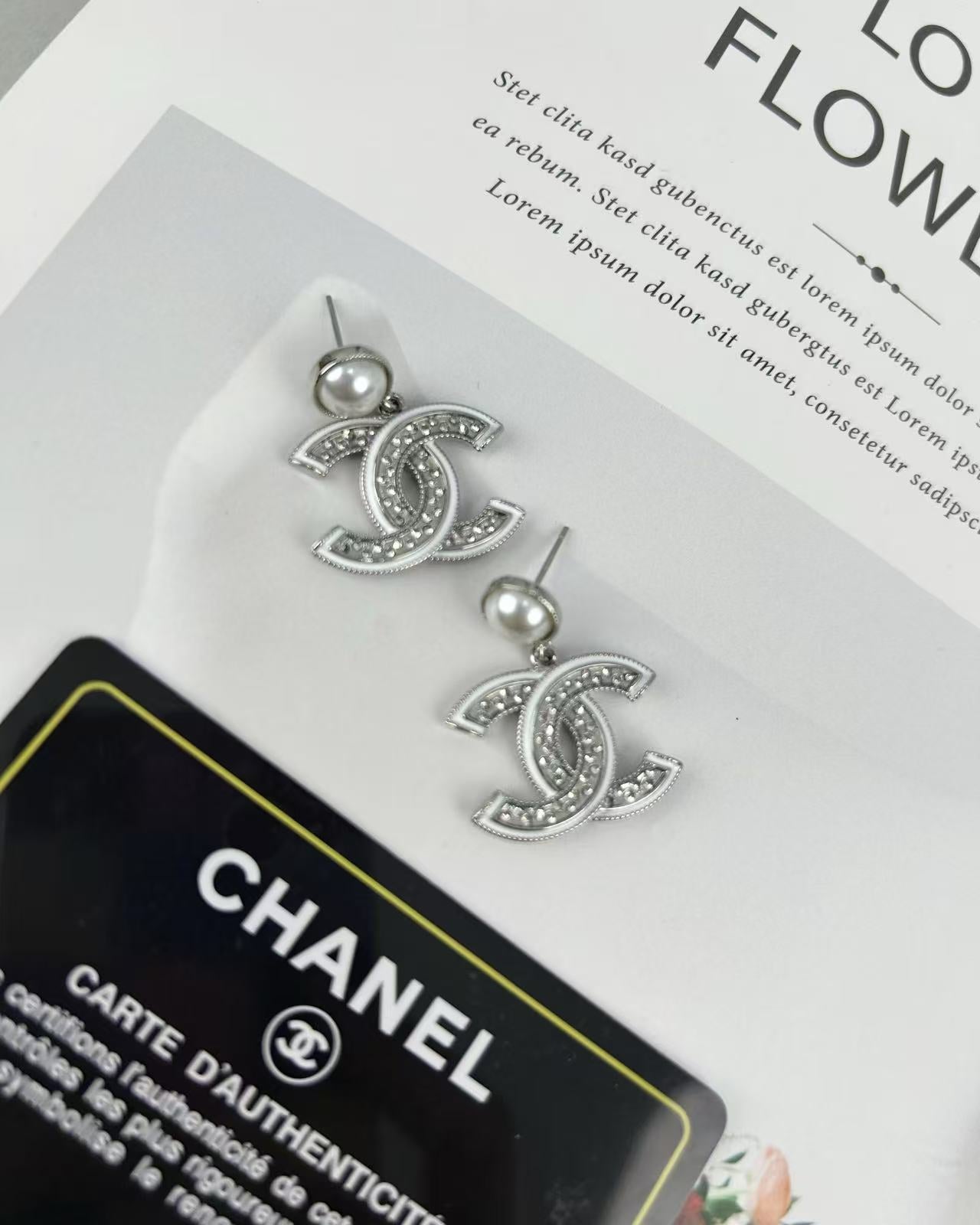 Chanel Luxury Earrings | Timeless Elegance & Boutique-Grade Quality 04