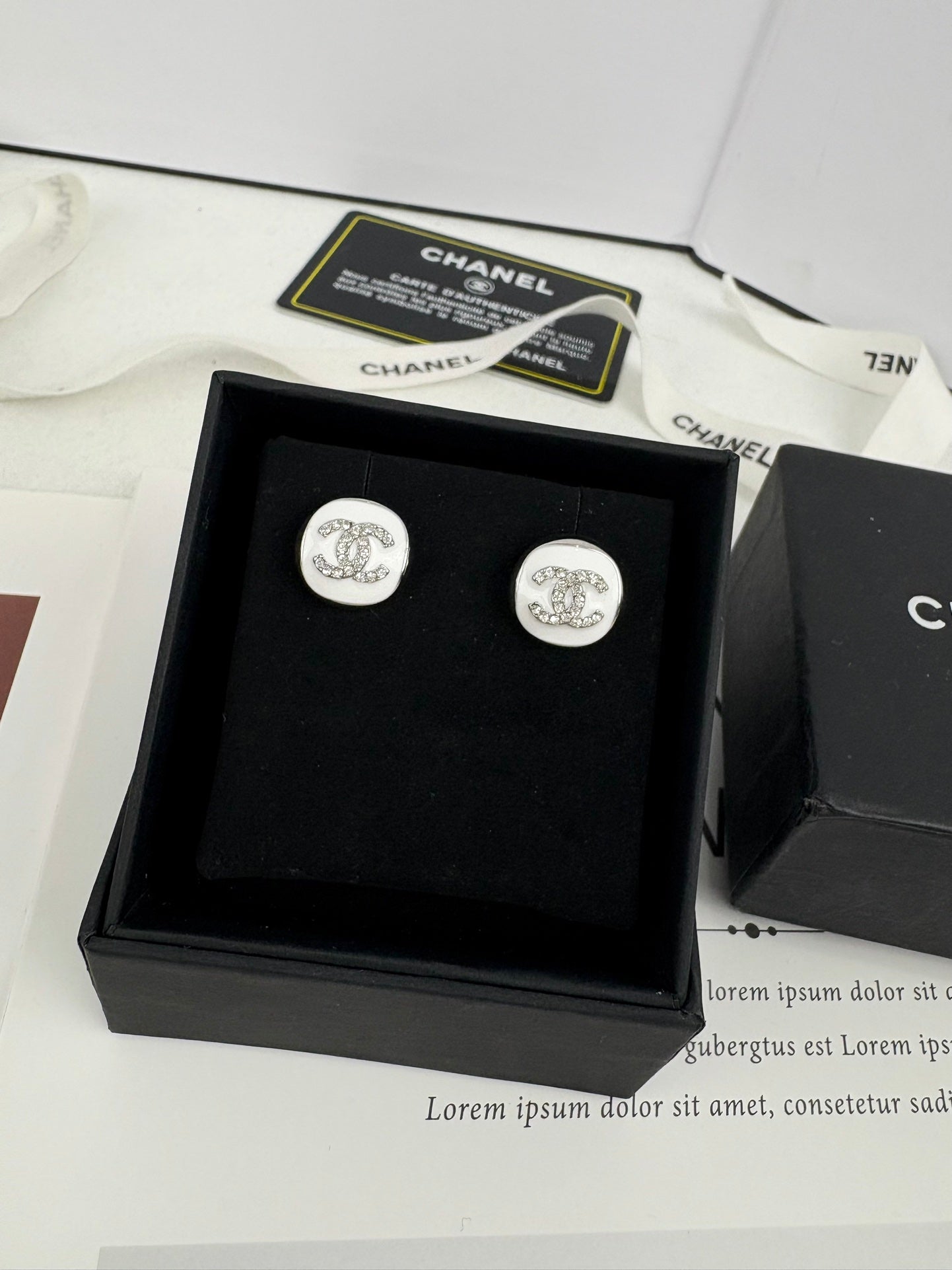 Chanel Luxury Earrings | Timeless Elegance & Boutique-Grade Quality 09