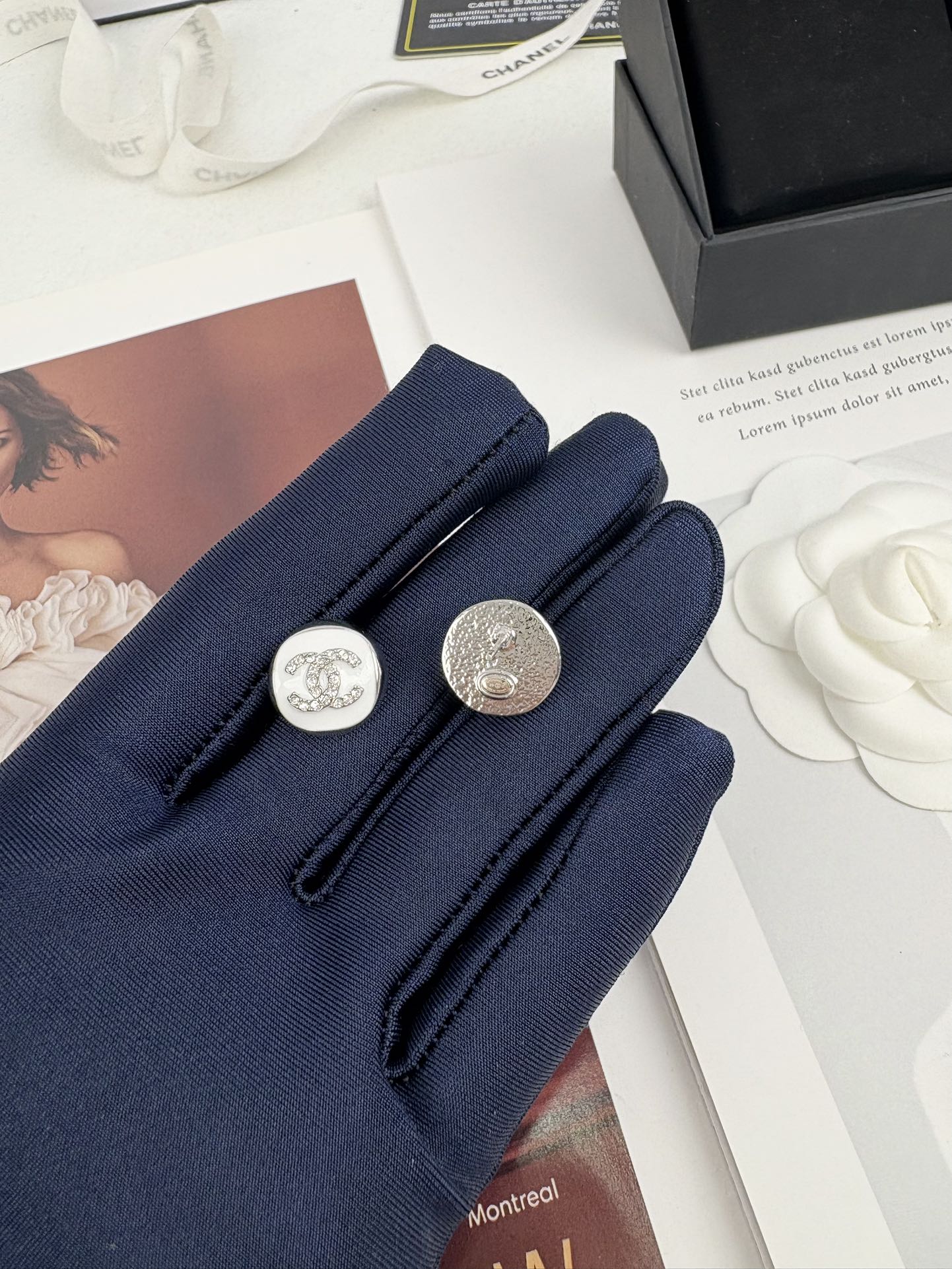 Chanel Luxury Earrings | Timeless Elegance & Boutique-Grade Quality 09