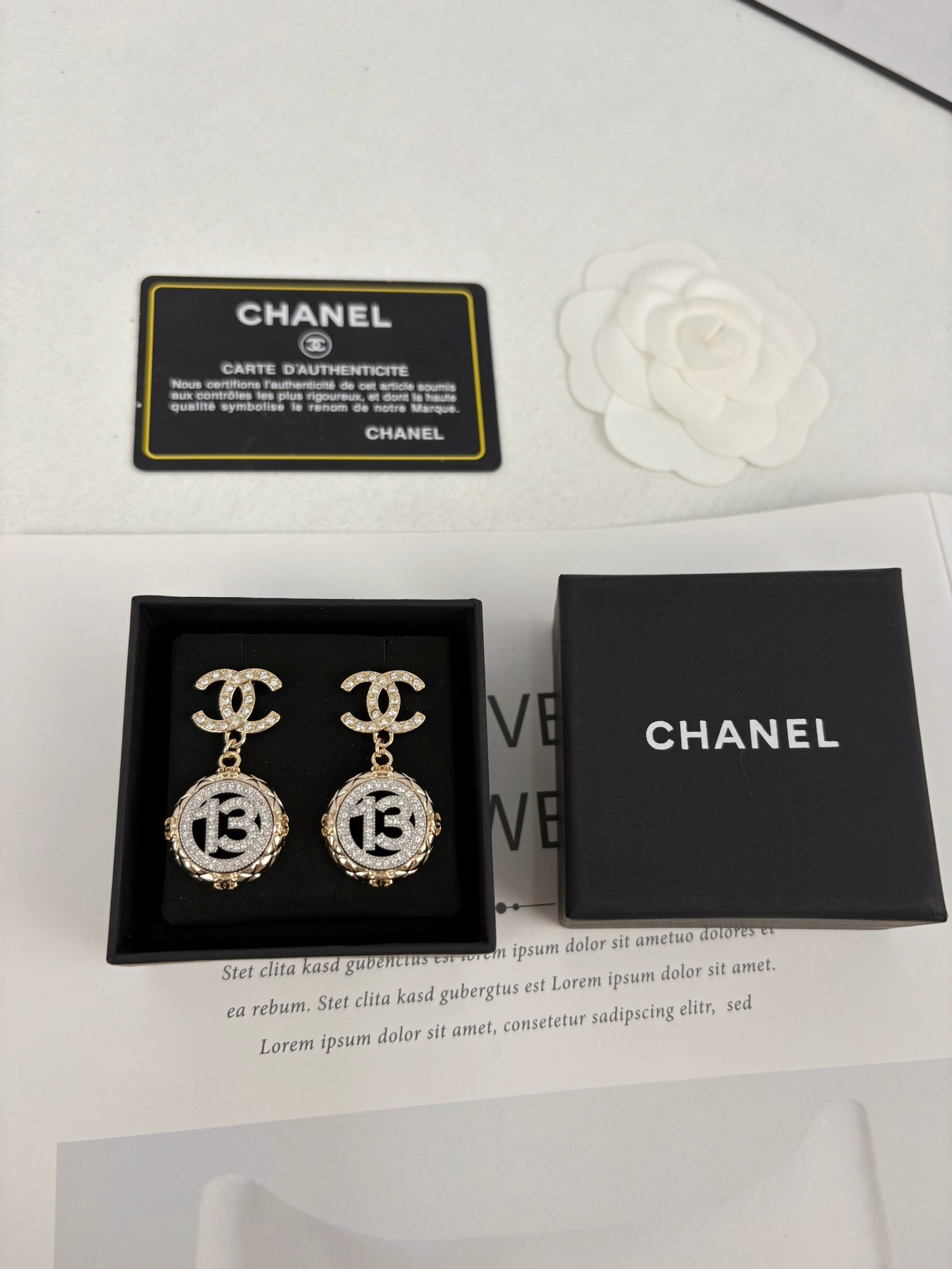 Chanel Luxury Earrings | Timeless Elegance & Boutique-Grade Quality 21