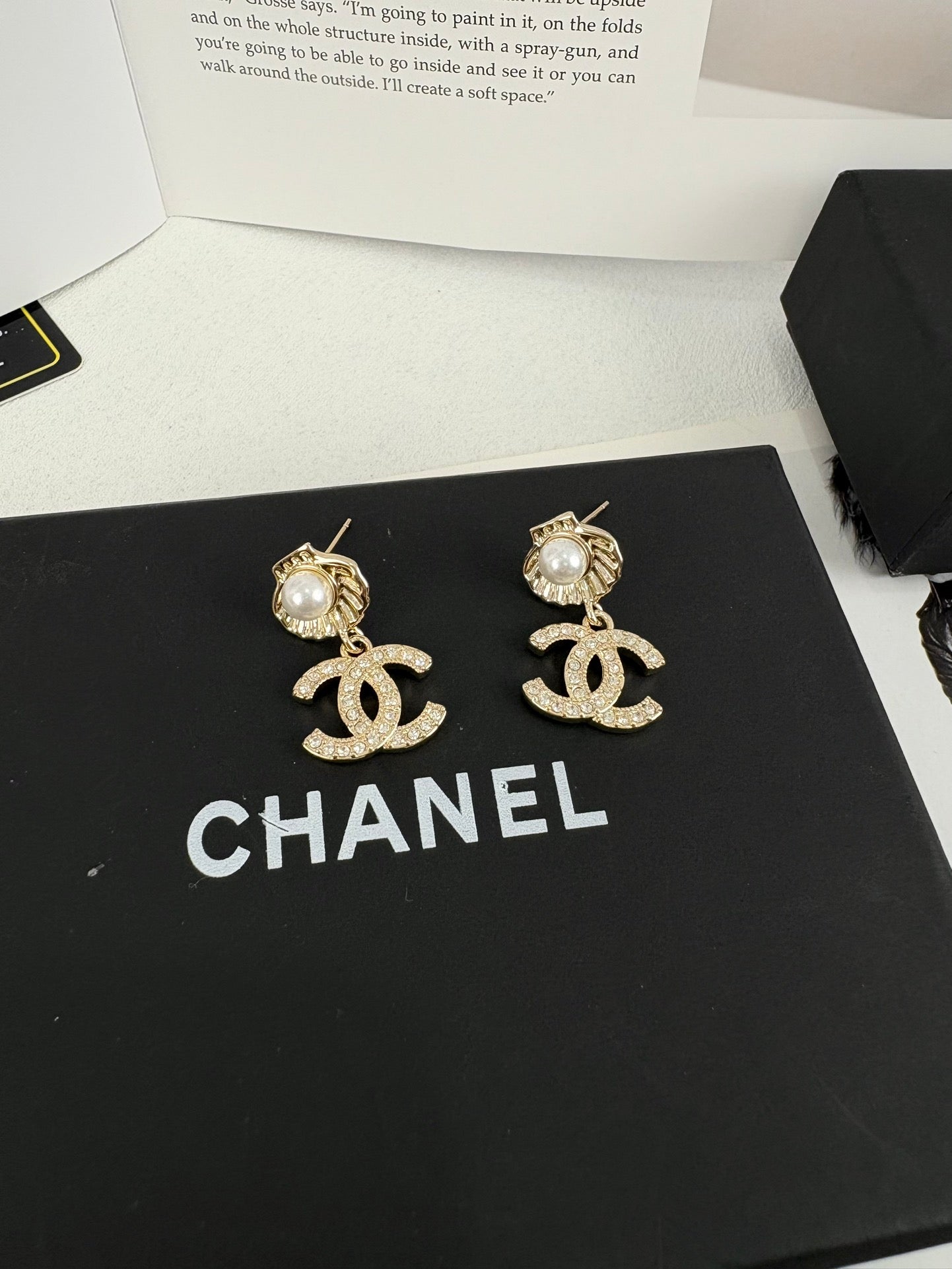 Chanel Luxury Earrings | Timeless Elegance & Boutique-Grade Quality 24