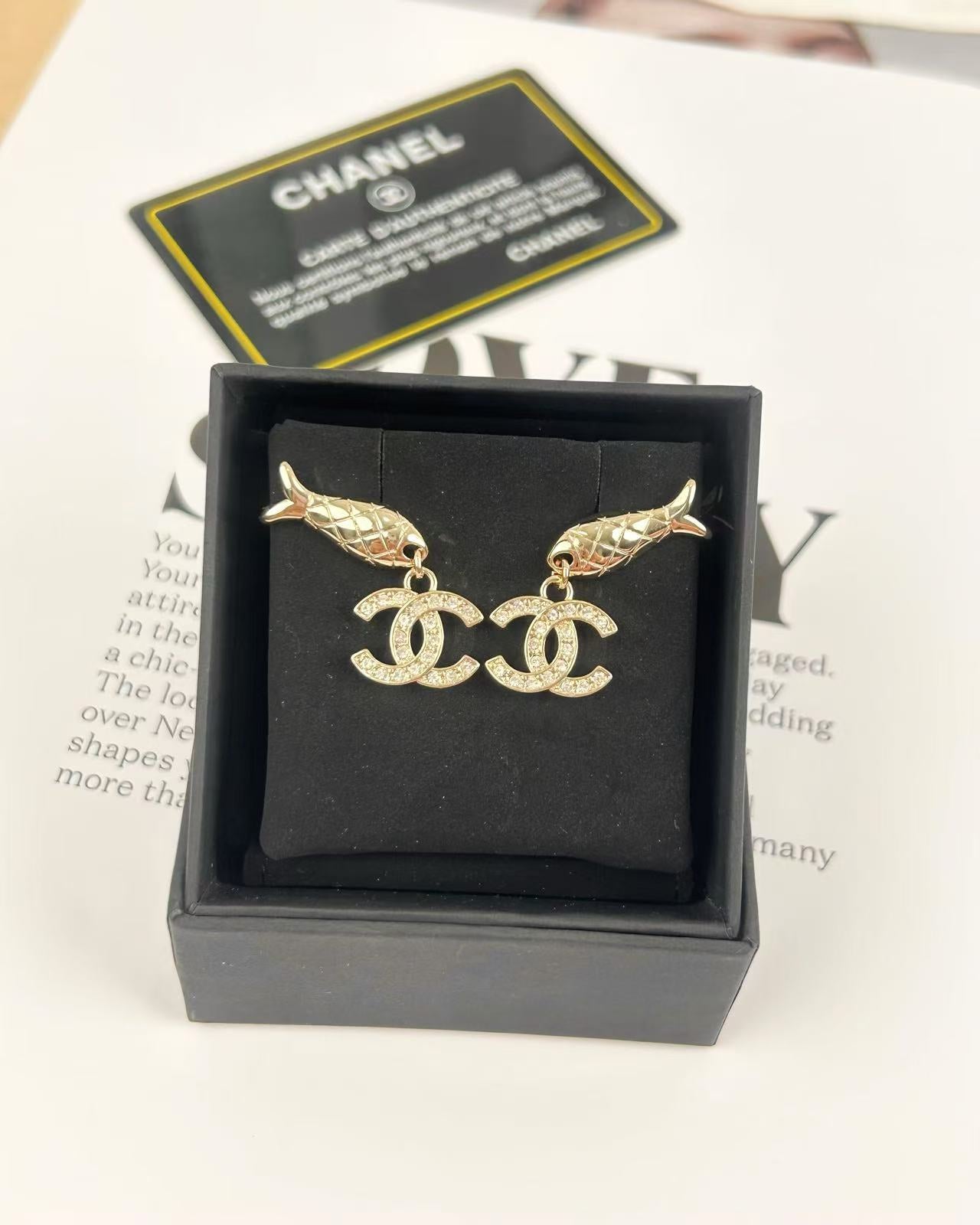 Chanel Luxury Earrings | Timeless Elegance & Boutique-Grade Quality 37