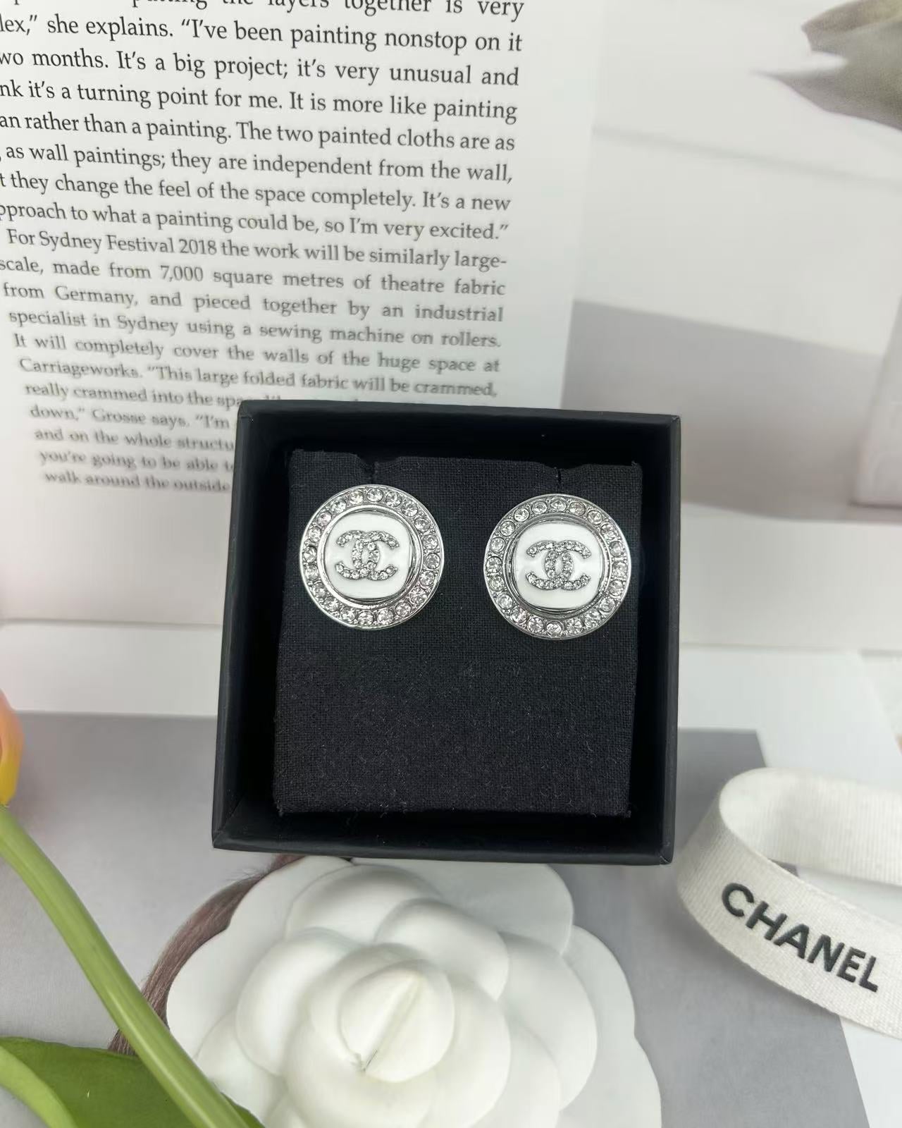 Chanel Luxury Earrings | Timeless Elegance & Boutique-Grade Quality 38