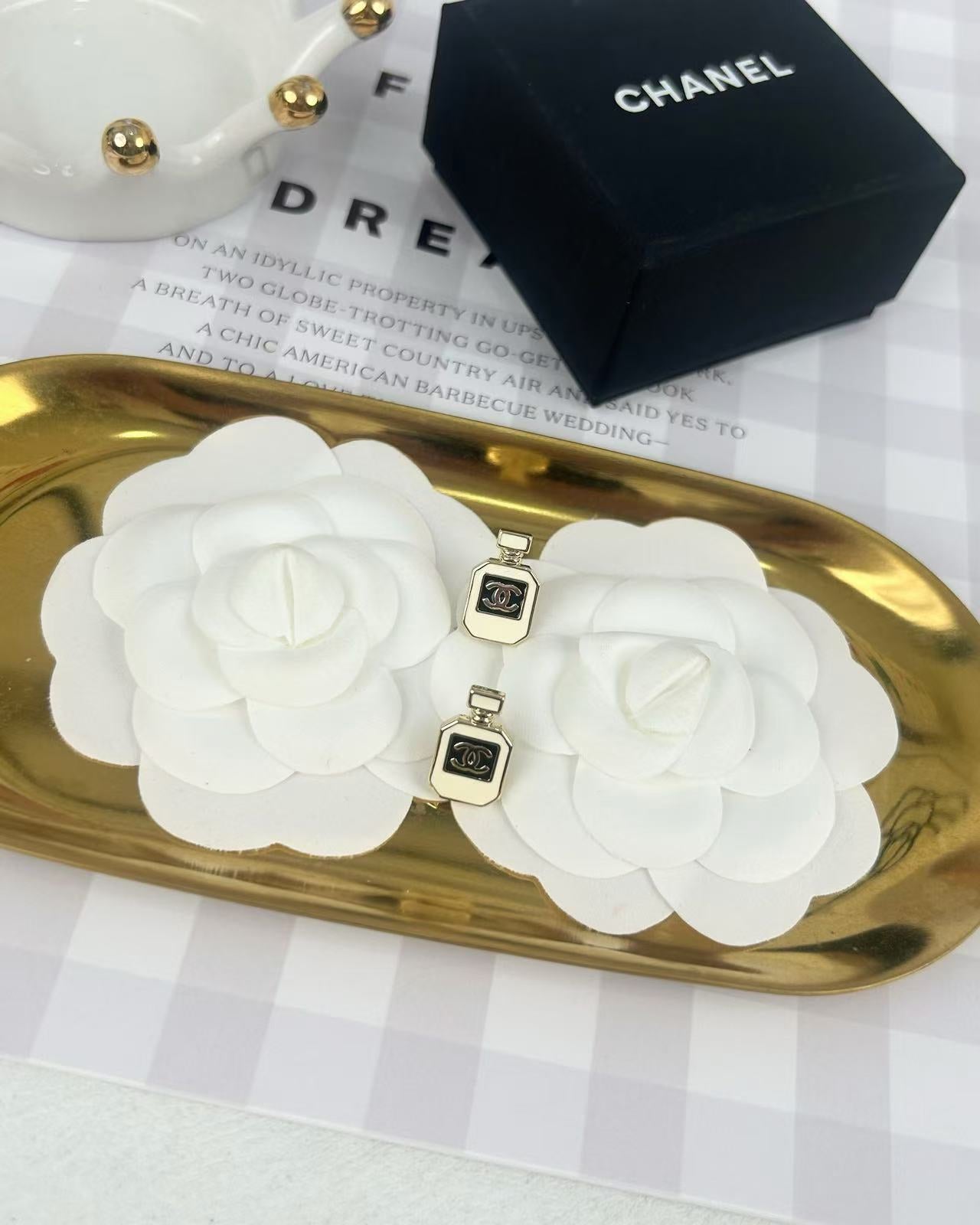 Chanel Luxury Earrings | Timeless Elegance & Boutique-Grade Quality 44